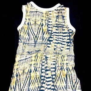 Waverly Grey Women's print sleeveless top size xs